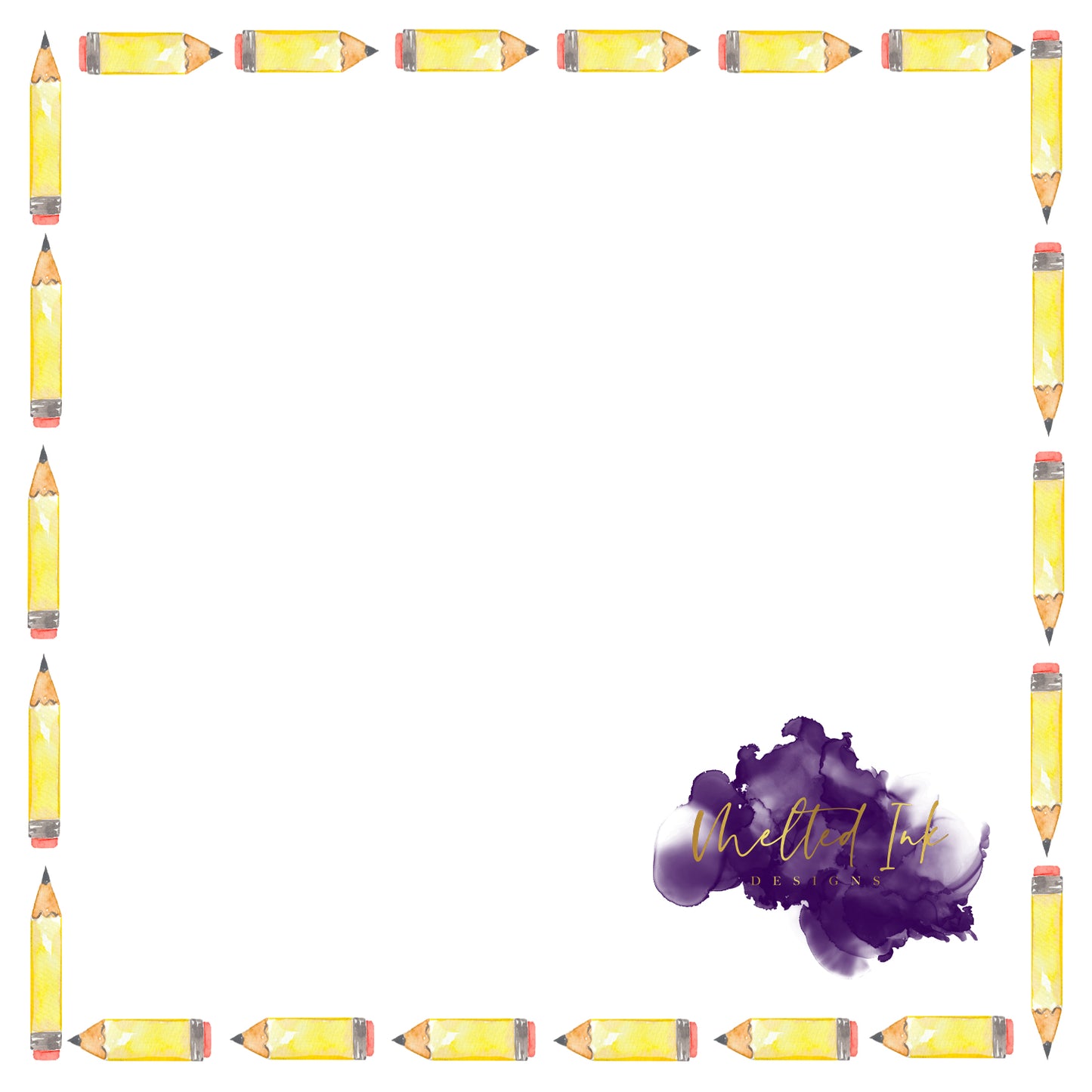Pencil Border Notepad