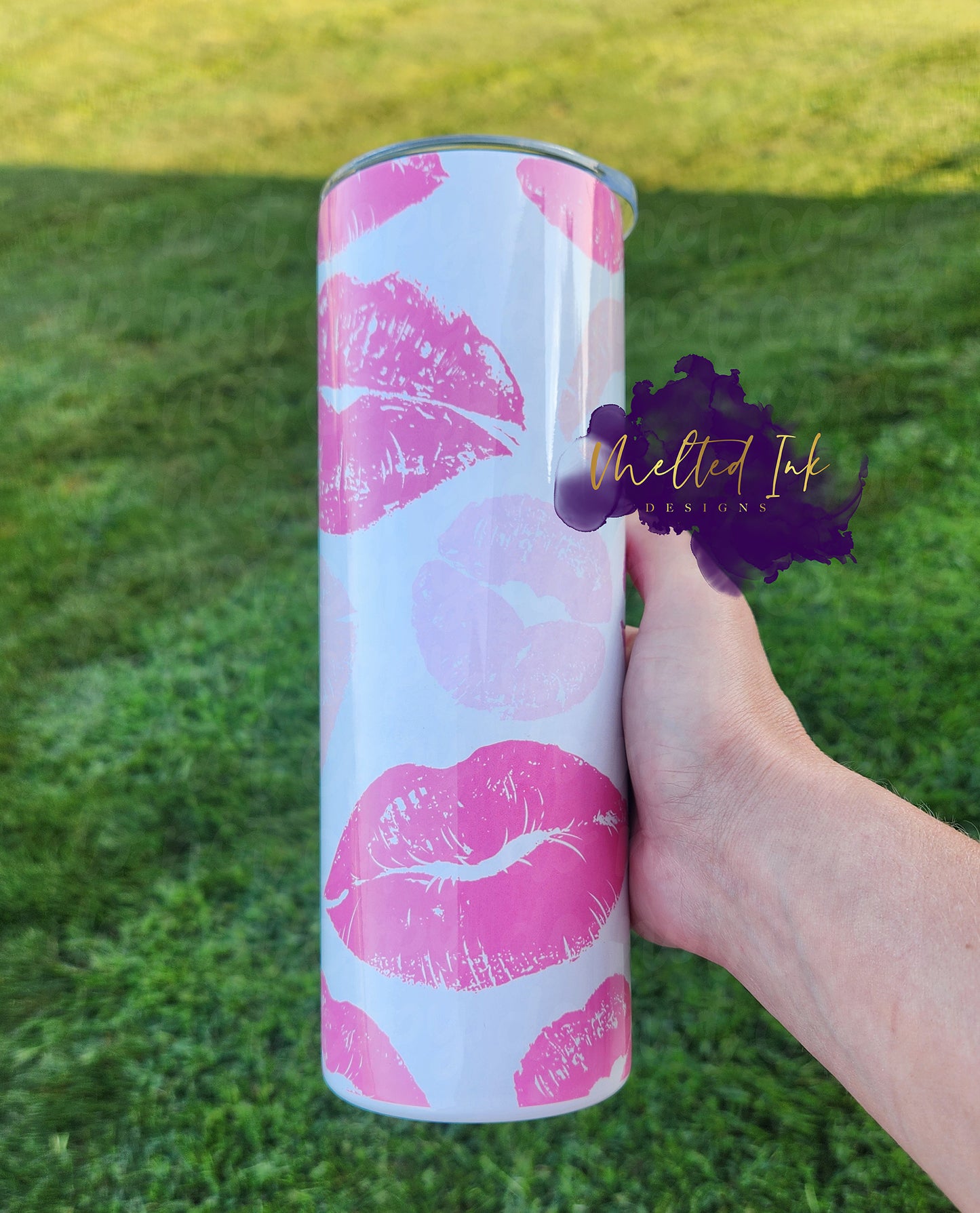 Valentine's Day Lip Tumbler