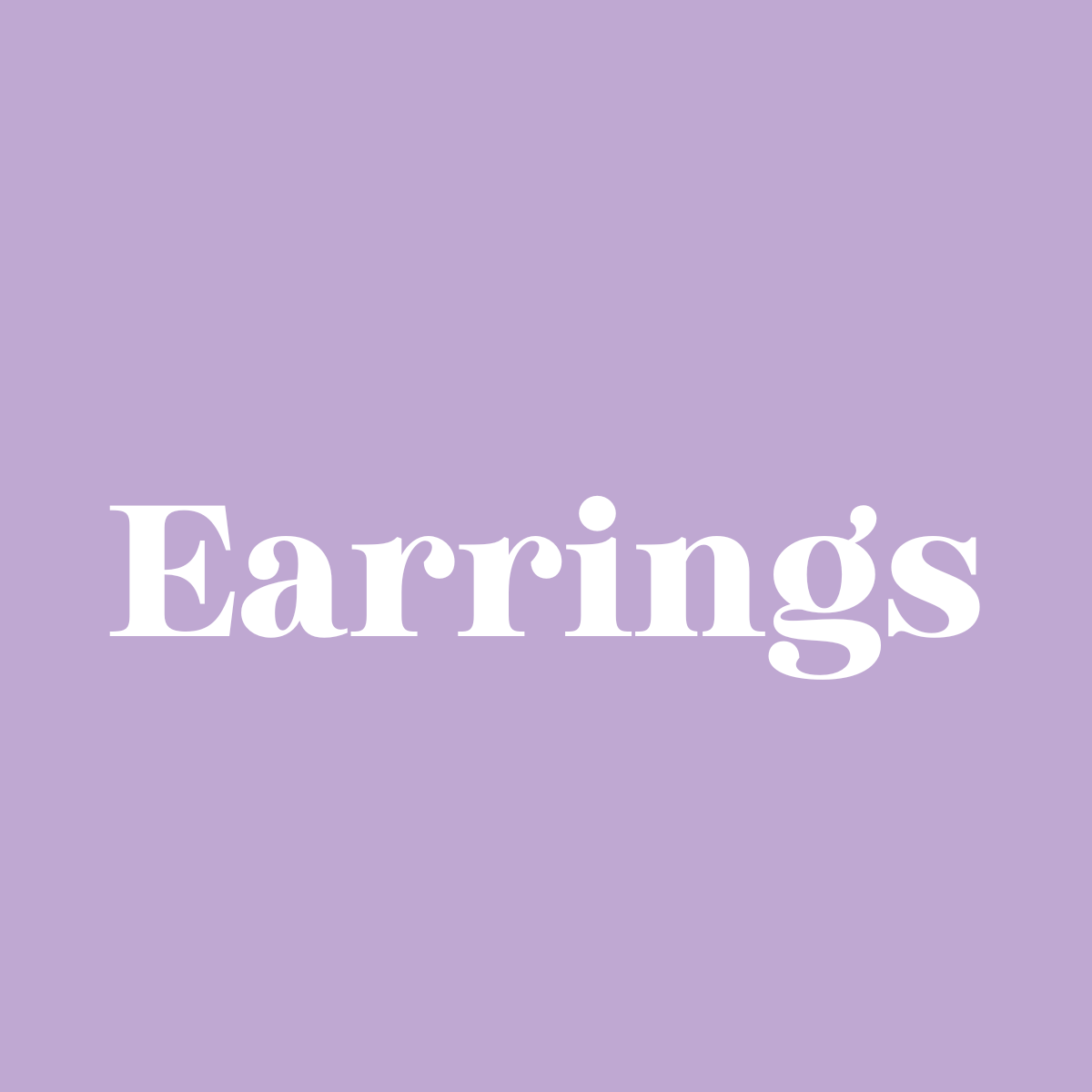 Earrings