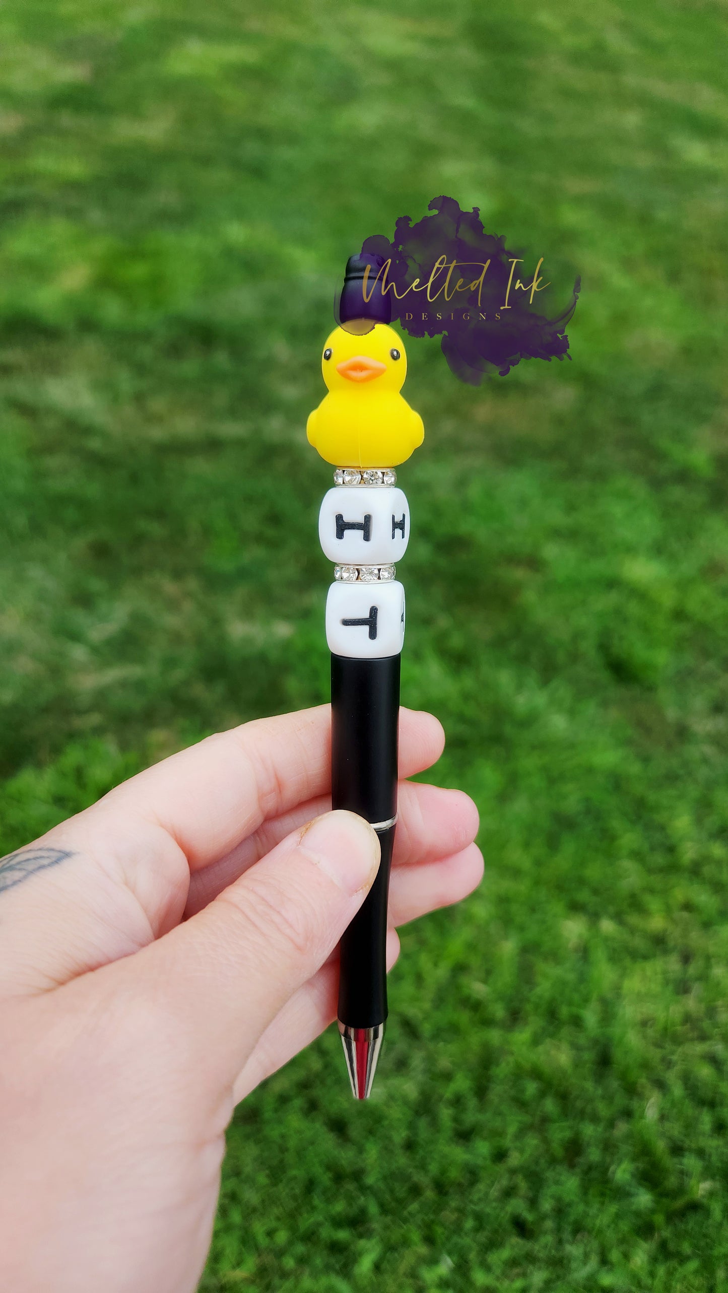 Duck It Beaded Pen