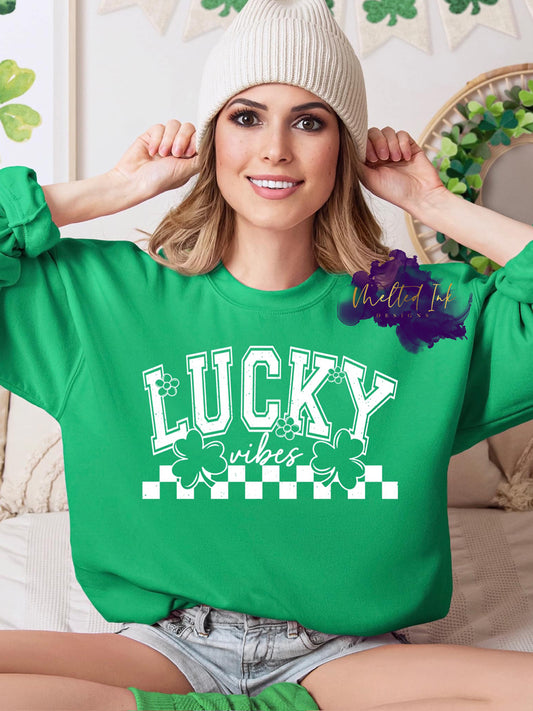 St. Patrick's Day Lucky Vibes Shirt