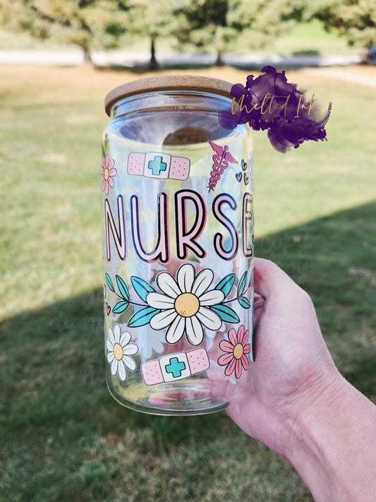 Nurse Glass Can