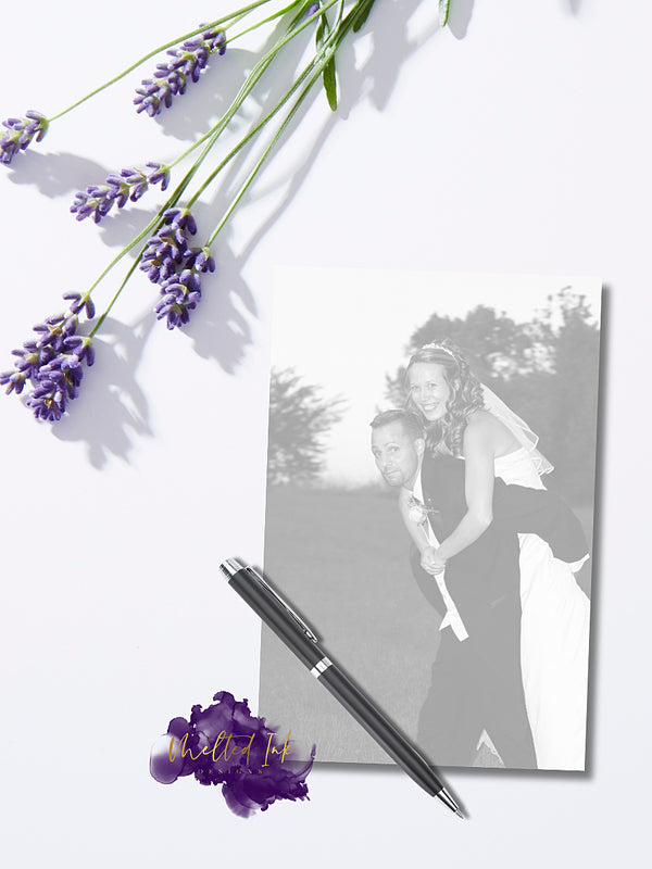 Personalized Photo Notepad – Melted Ink Designs