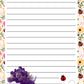 Wildflower Floral Notepad
